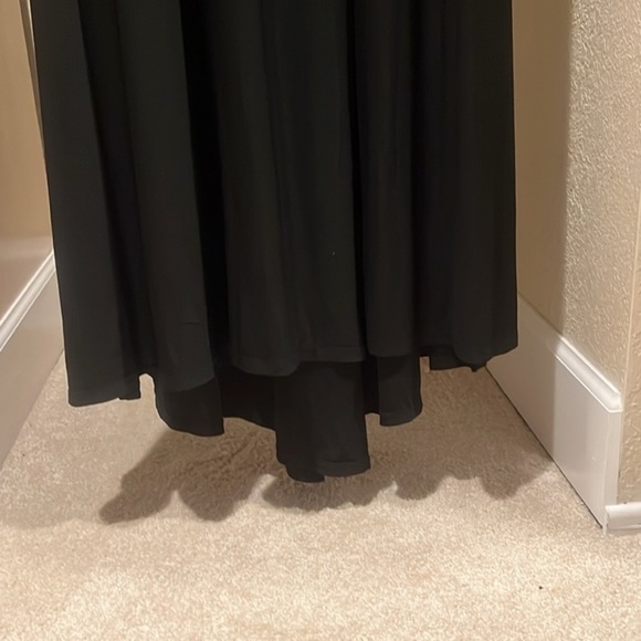 🏷️ NWT | Black Cut Out Mesh Maxi Dress - Picture 7 of 15